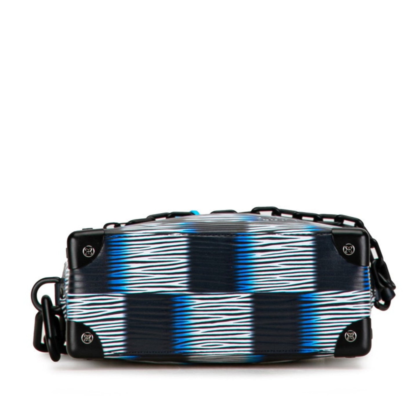 Louis Vuitton Damier Black Damier Canvas White Leather Shoulder Bag