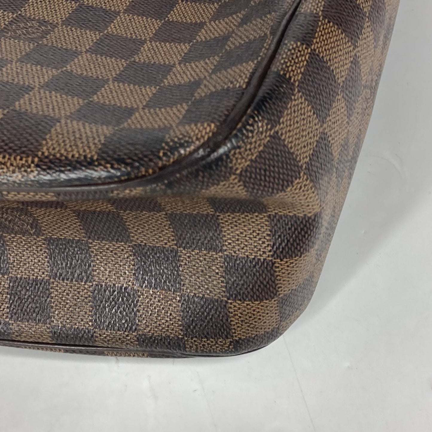 Louis Vuitton Brown Damier Canvas Shoulder Bag Tote Bag
