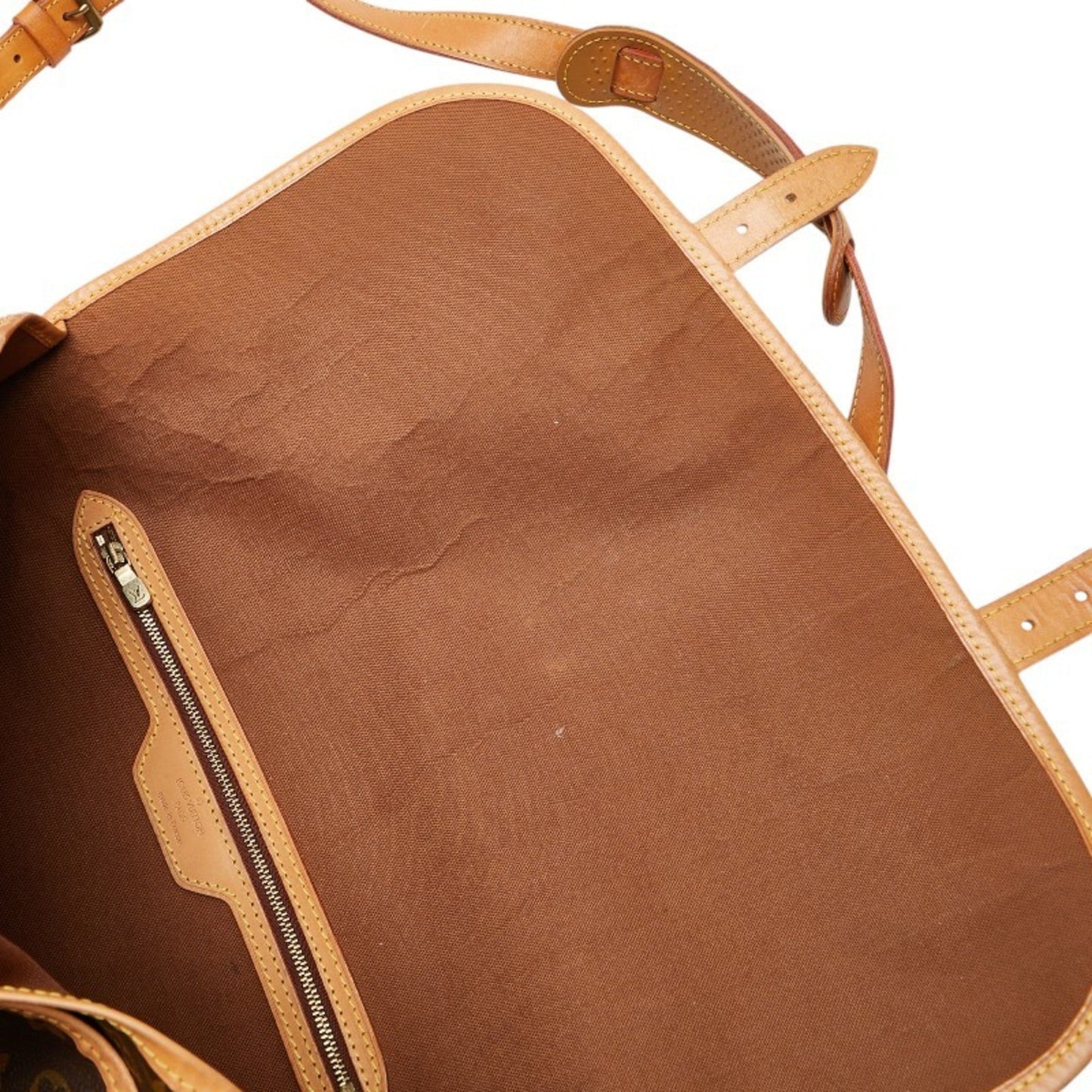 Louis Vuitton Brown Pvc Leather Shoulder Bag