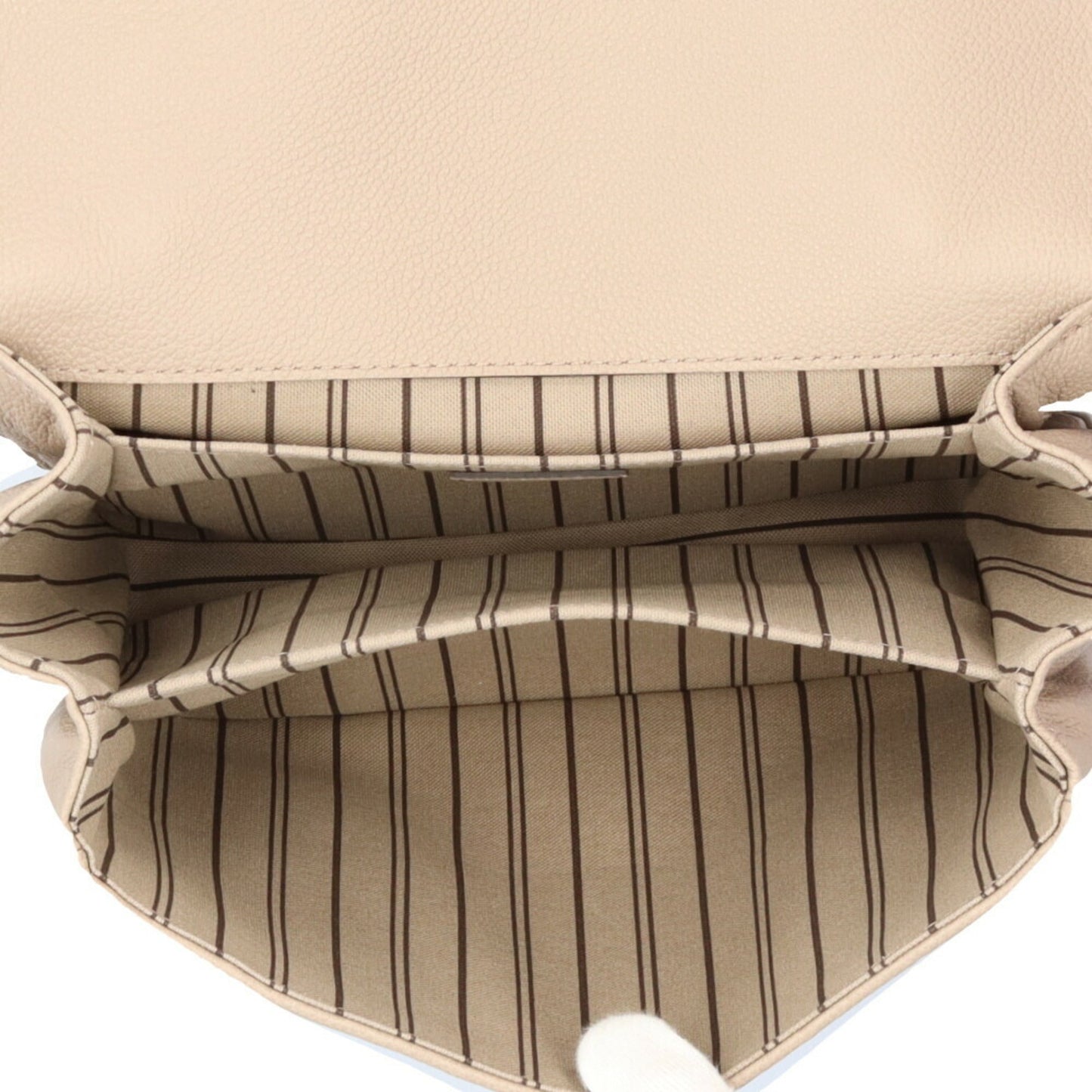 Louis Vuitton Monogram Empreinte Beige Tourterelle Monogram Empreinte Shoulder Bag
