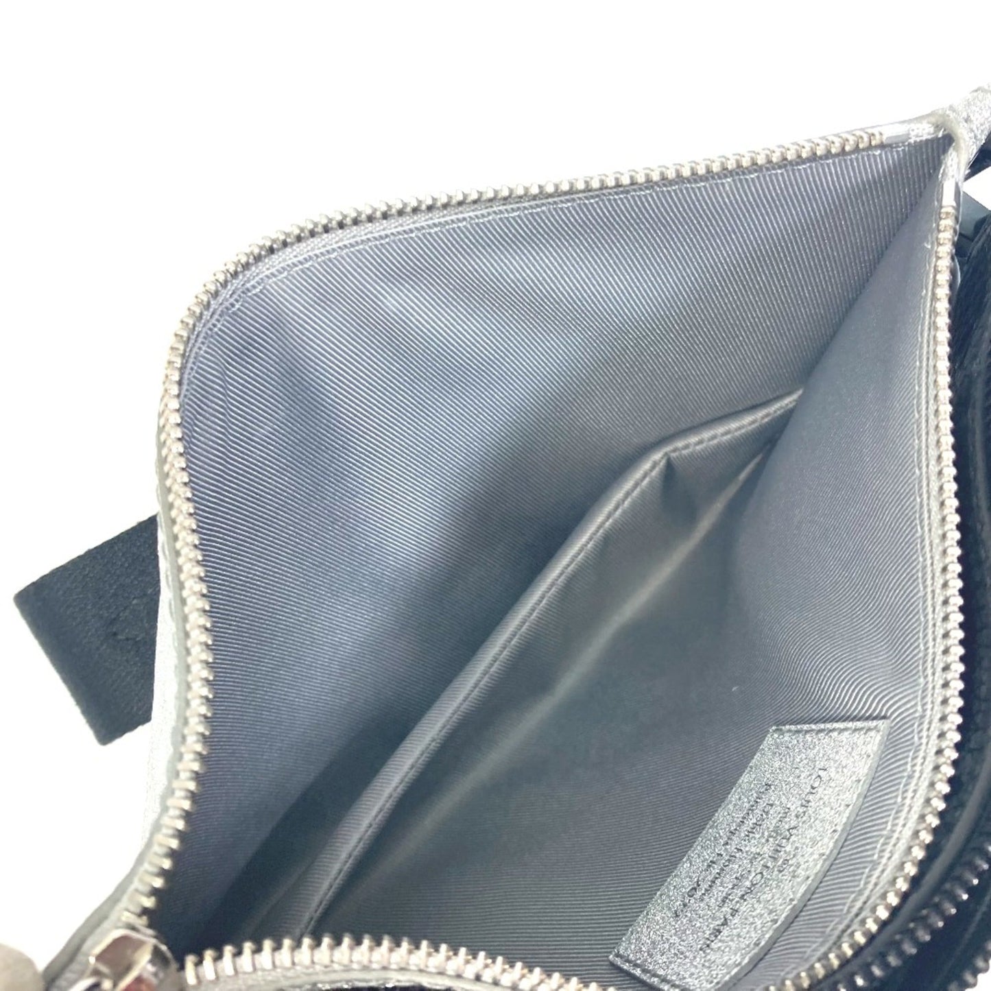 Louis Vuitton Silver Leather Shoulder Bag
