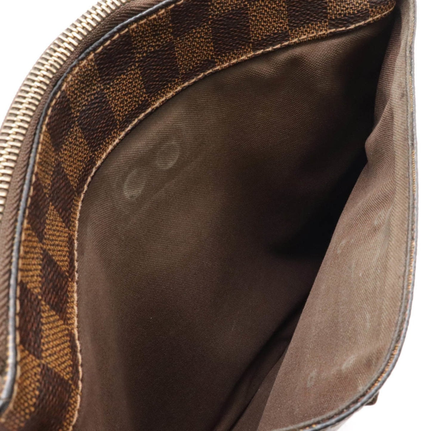 Louis Vuitton Brown Pvc Pochette Shoulder Bag