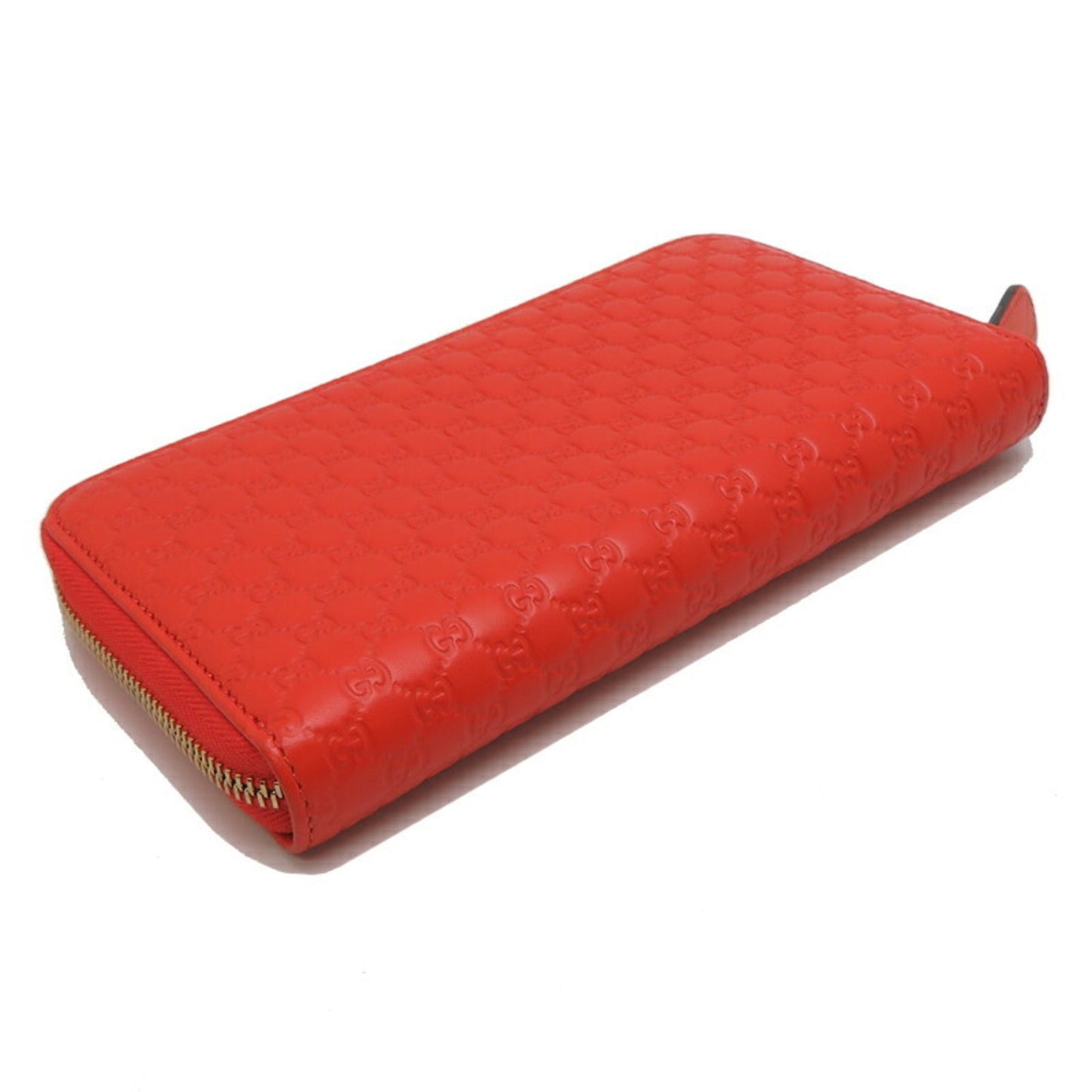 Gucci Orange Leather Wallet (Bi-Fold)