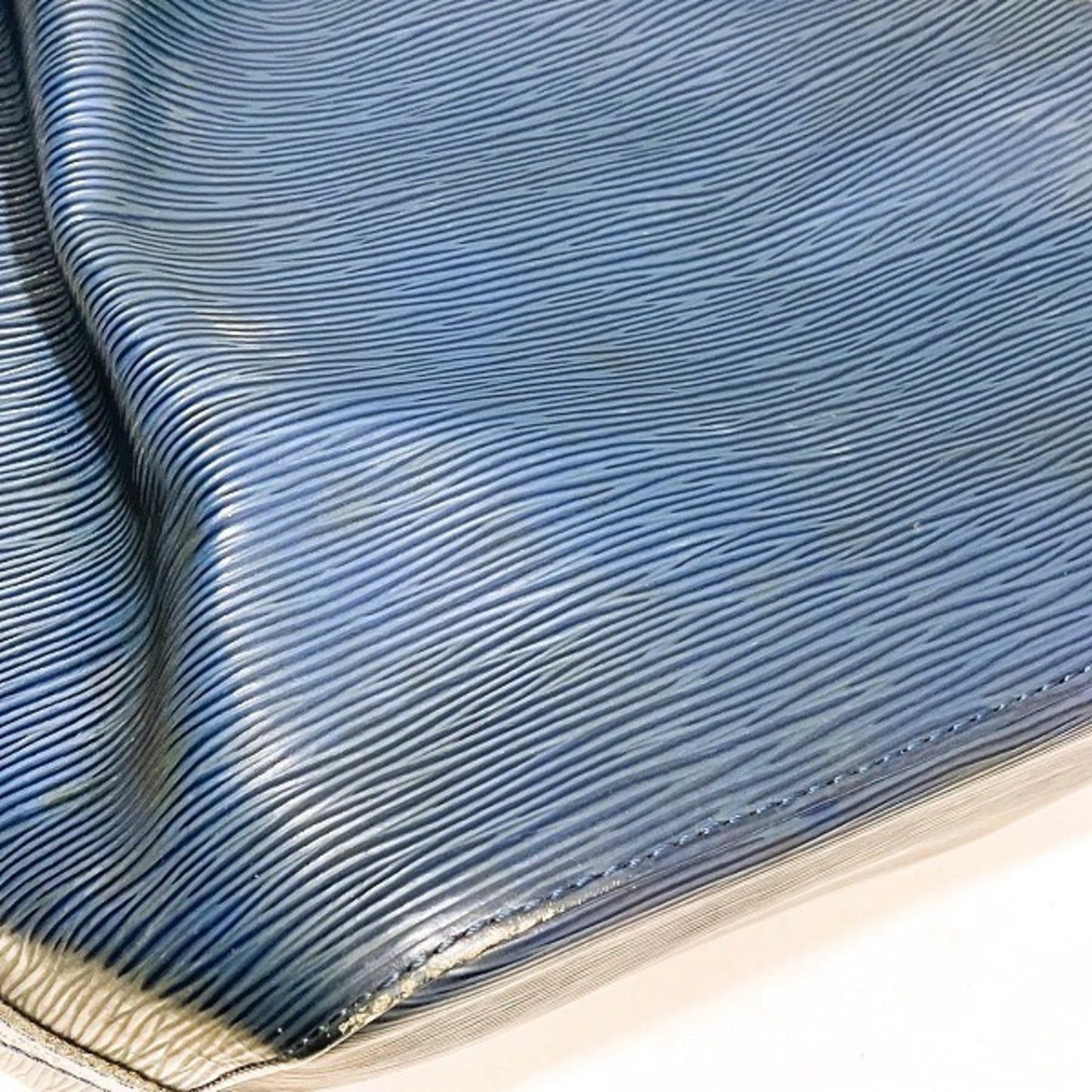 Louis Vuitton Toledo Blue Epi Leather Shoulder Bag
