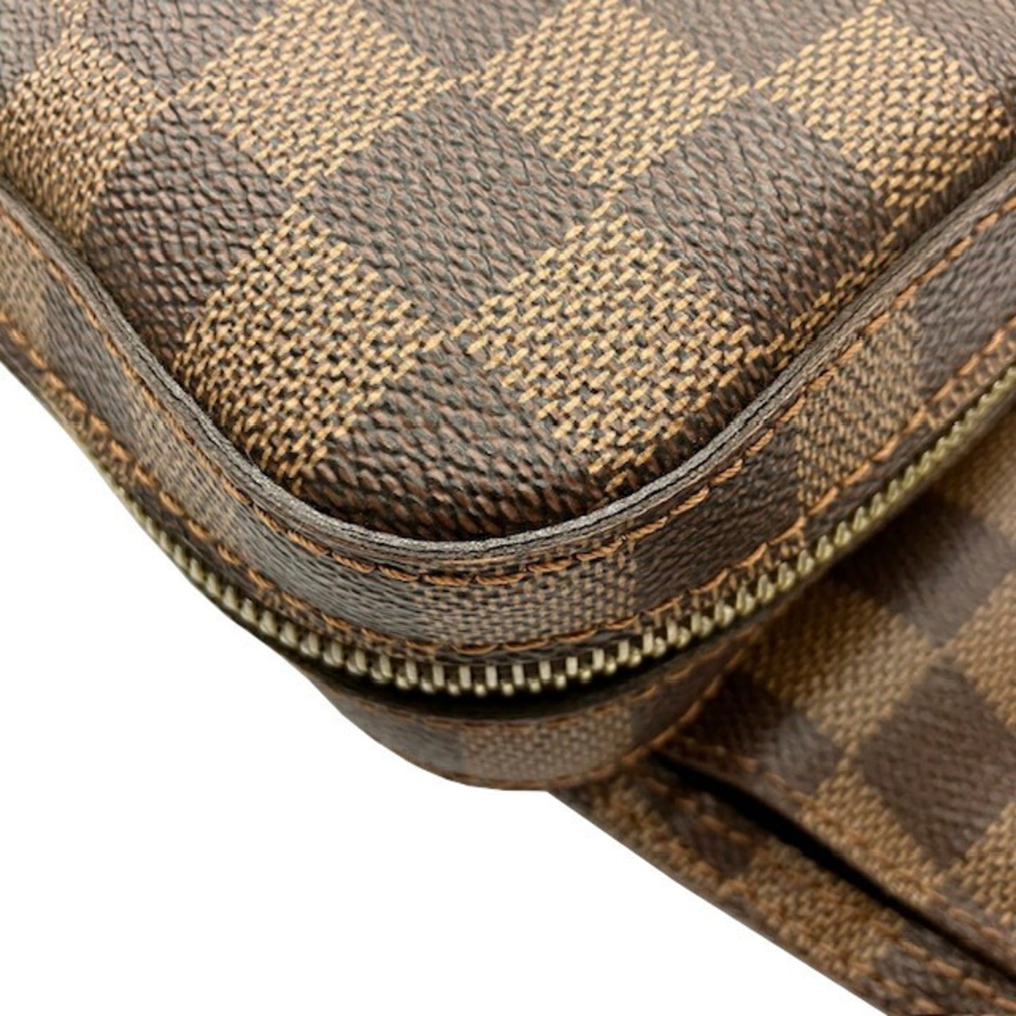 Louis Vuitton Ebene Damier Canvas Shoulder Bag Sling Bag