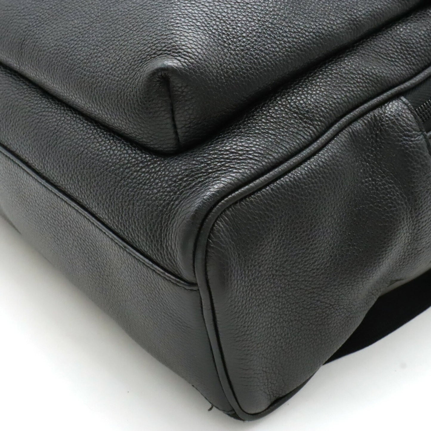 Gucci Black Leather Backpack