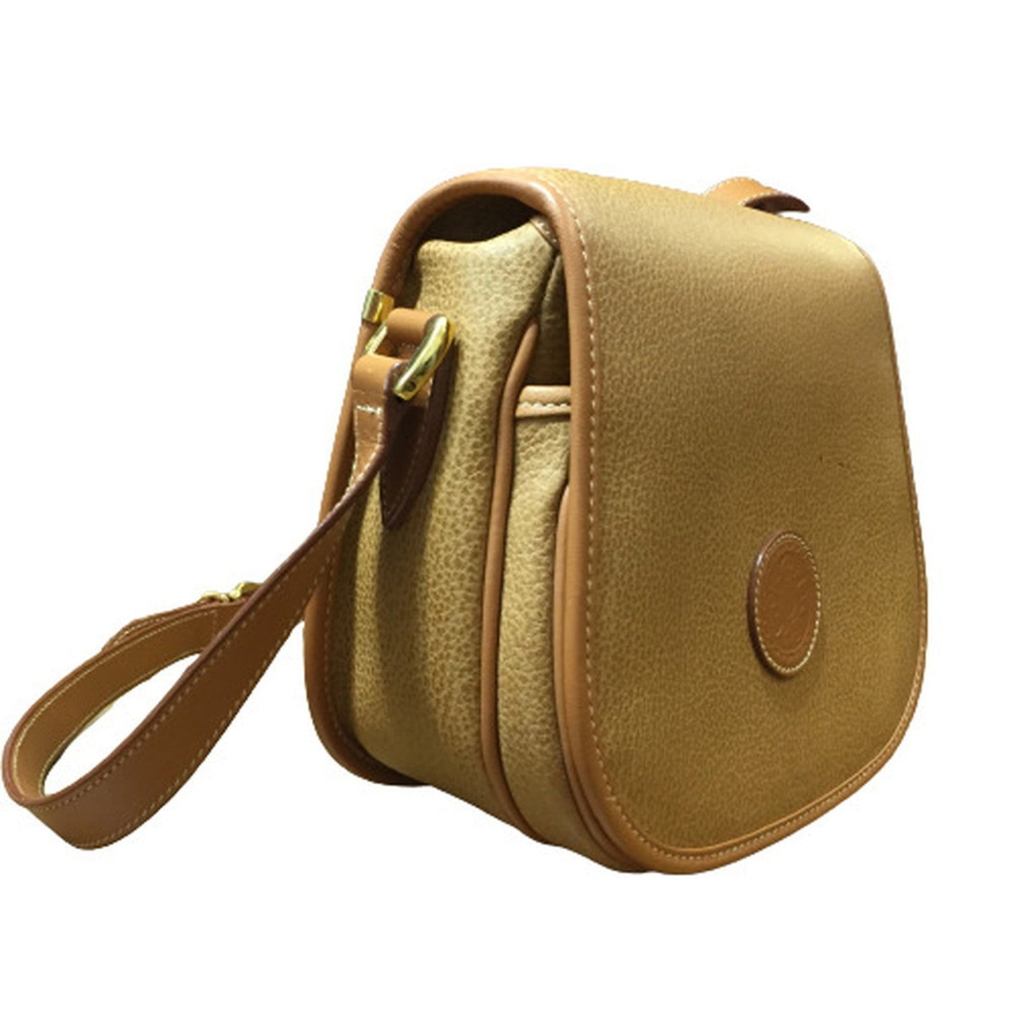 Gucci Camel Leather Shoulder Bag