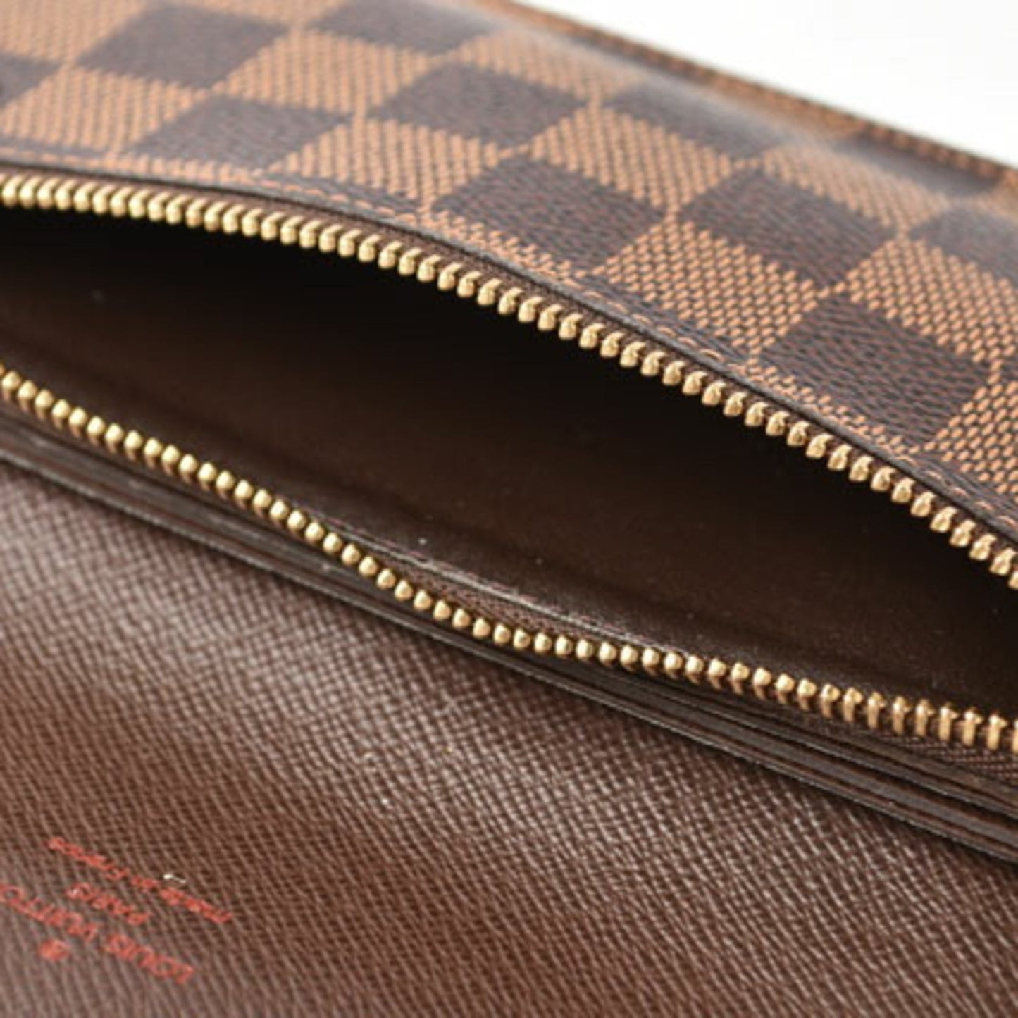 Louis Vuitton Damier Damier Canvas Damier Canvas Chain/Shoulder Wallet