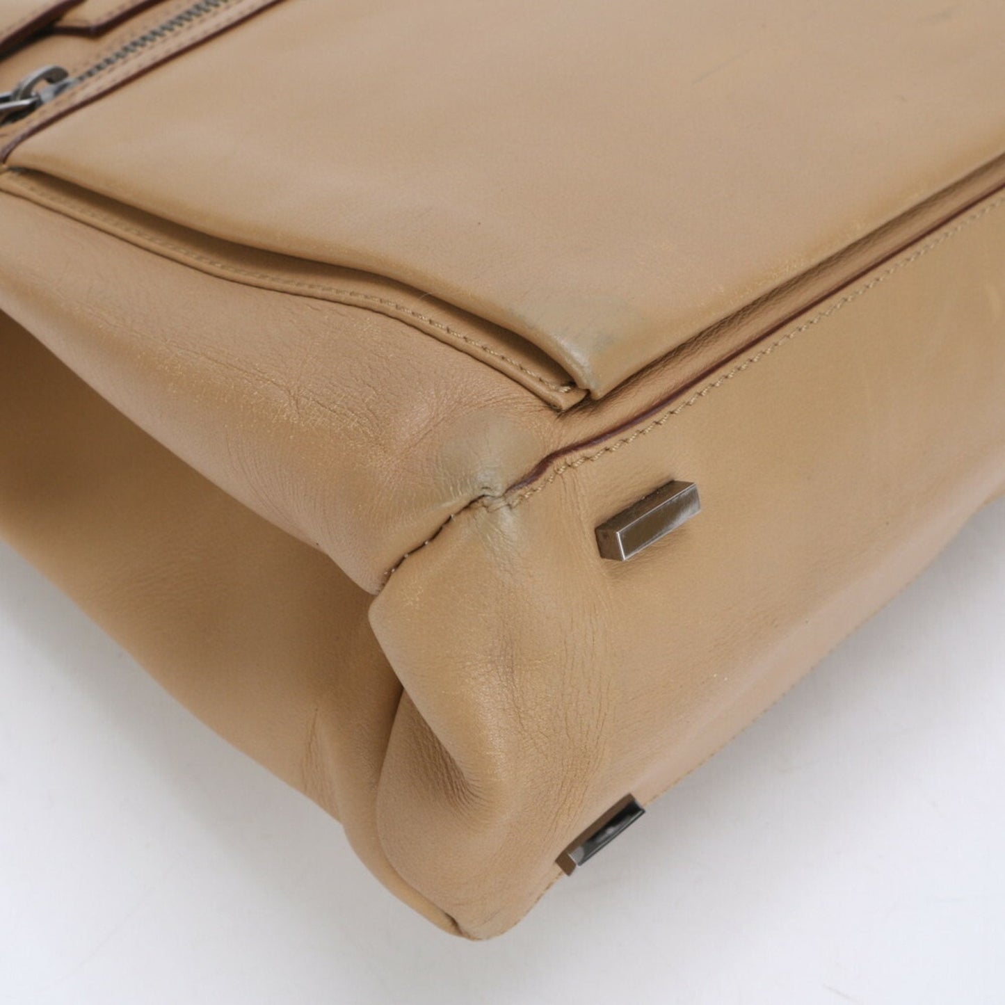 Gucci Light Brown Leather Shoulder Bag