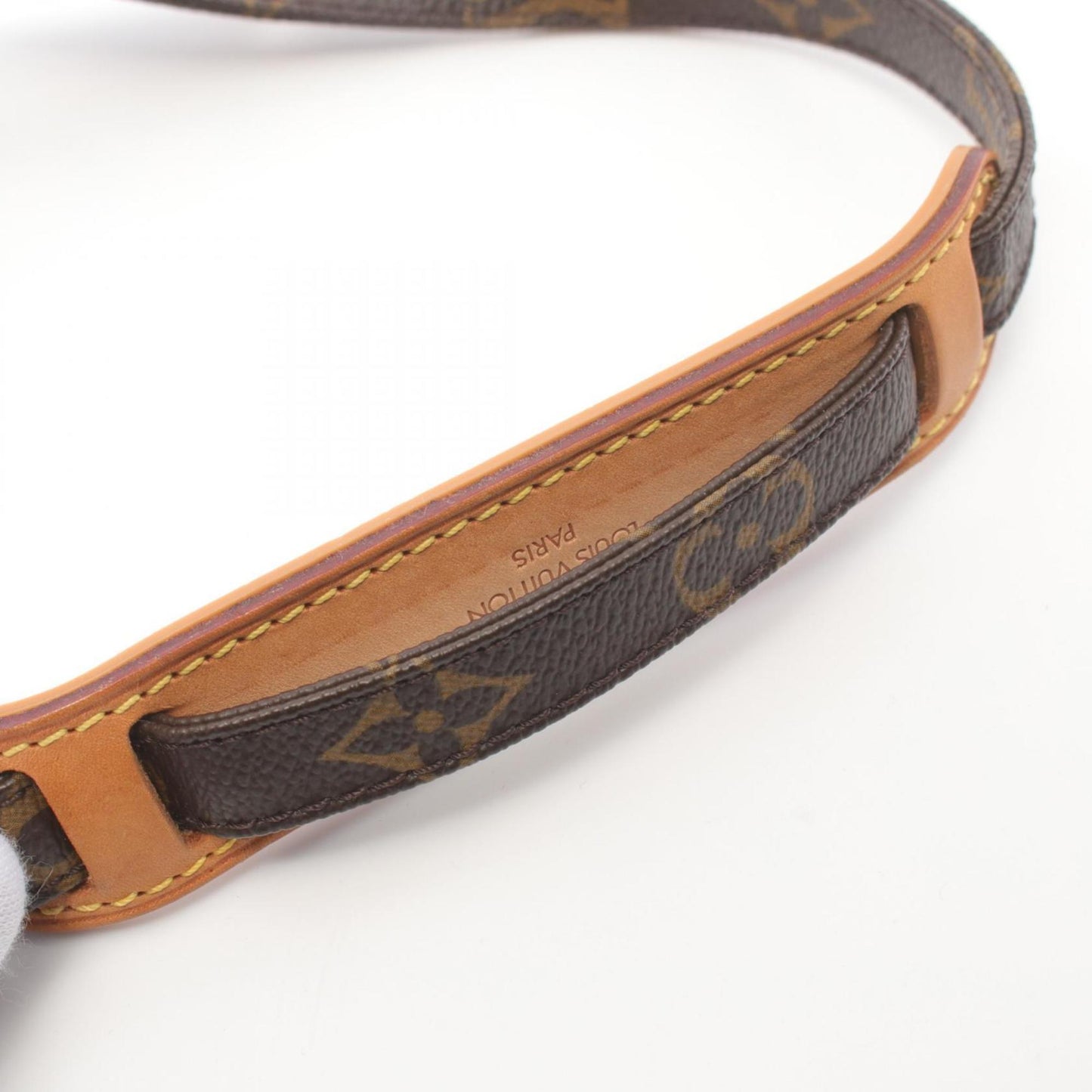 Louis Vuitton Brown Pvc Leather Shoulder Bag