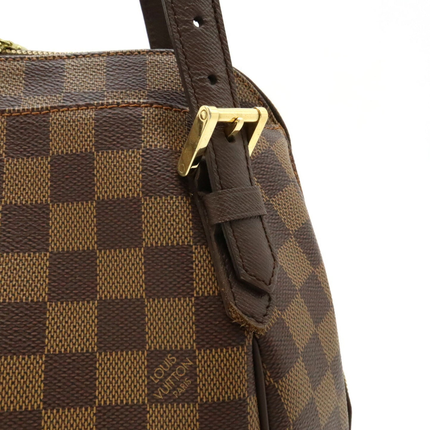Louis Vuitton Brown Damier Canvas Pvc Handbag Shoulder Bag Tote Bag