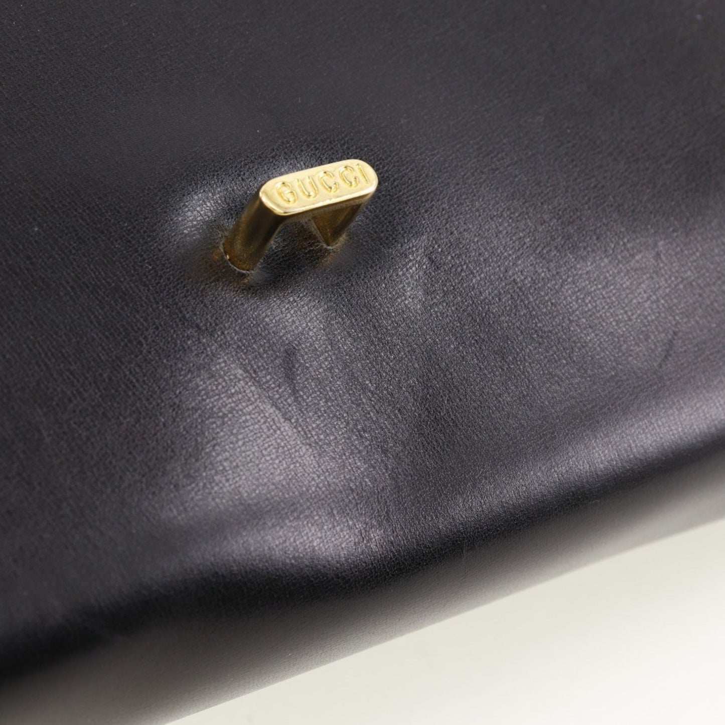Gucci Black Leather Shoulder Bag