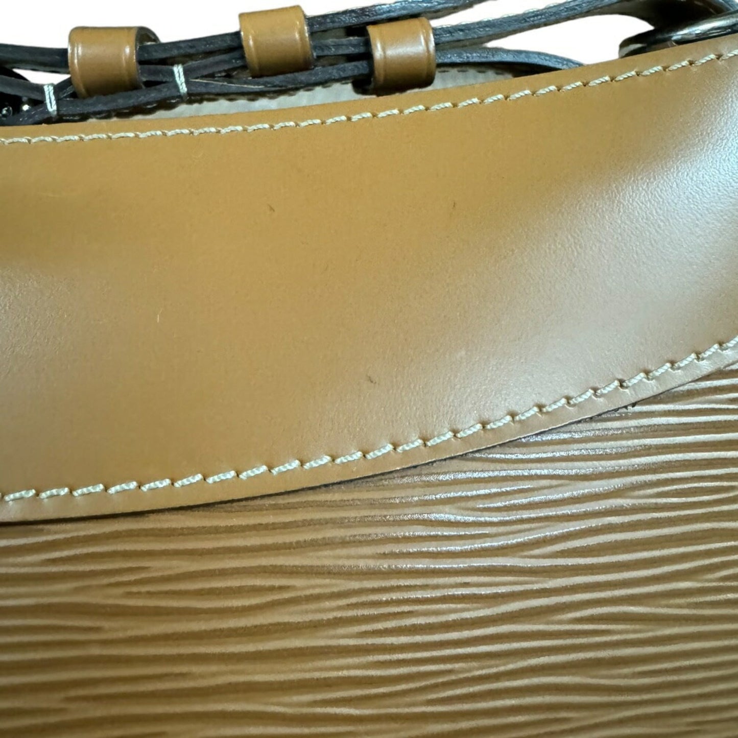 Louis Vuitton Brown Epi Leather Shoulder Bag