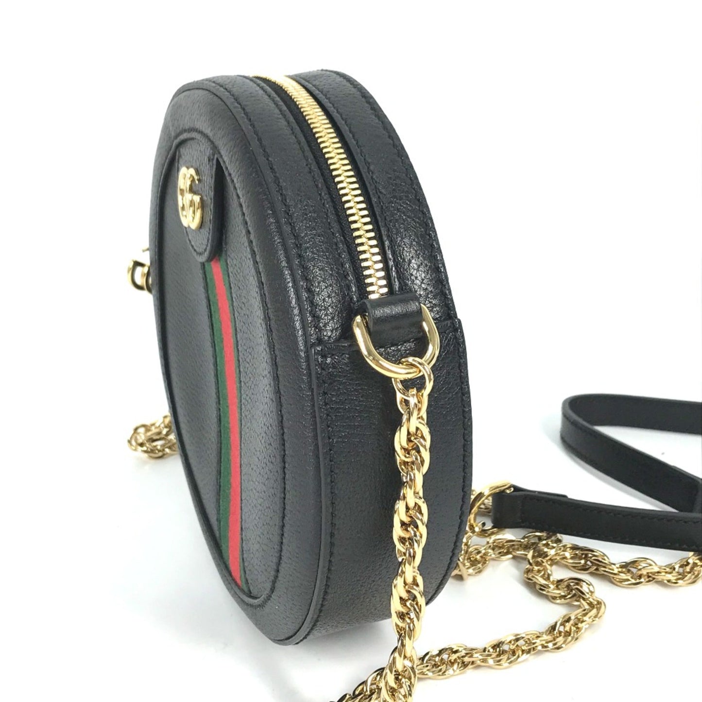 Gucci Black Leather Shoulder Bag
