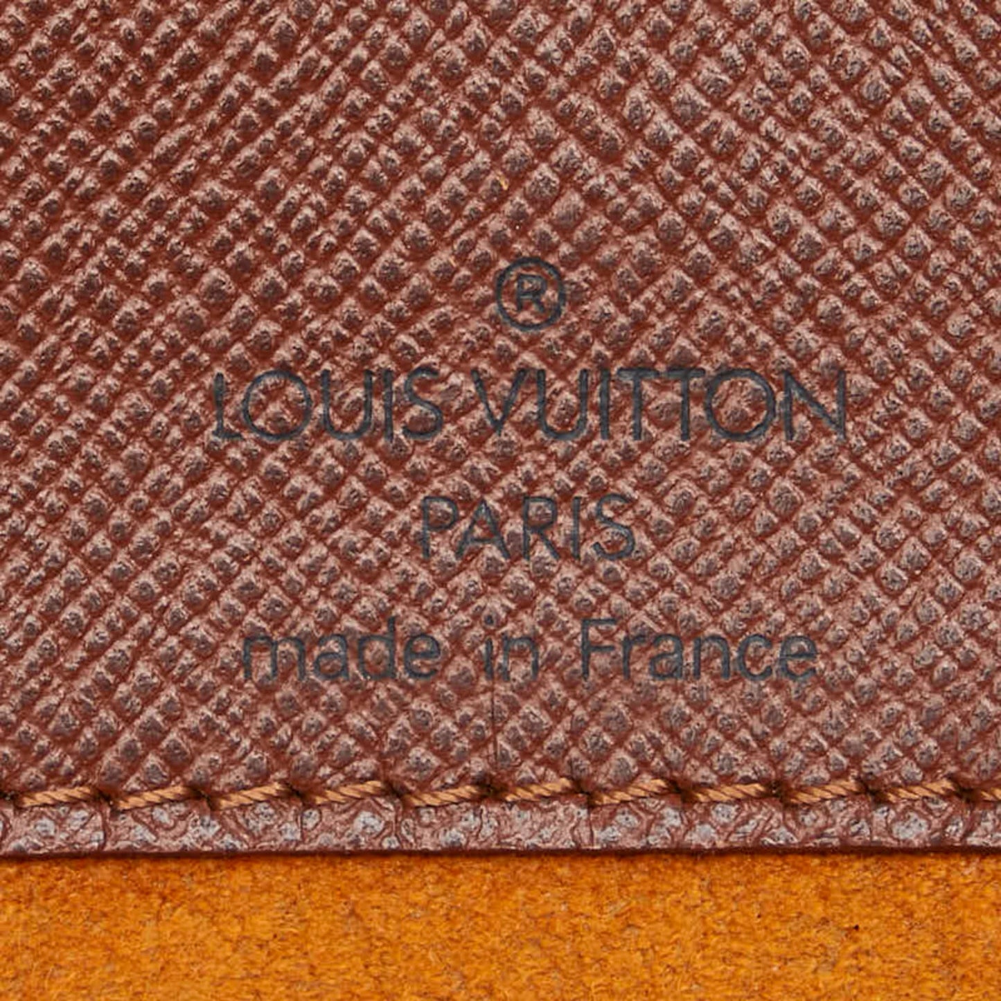 Louis Vuitton Brown Pvc Leather Shoulder Bag