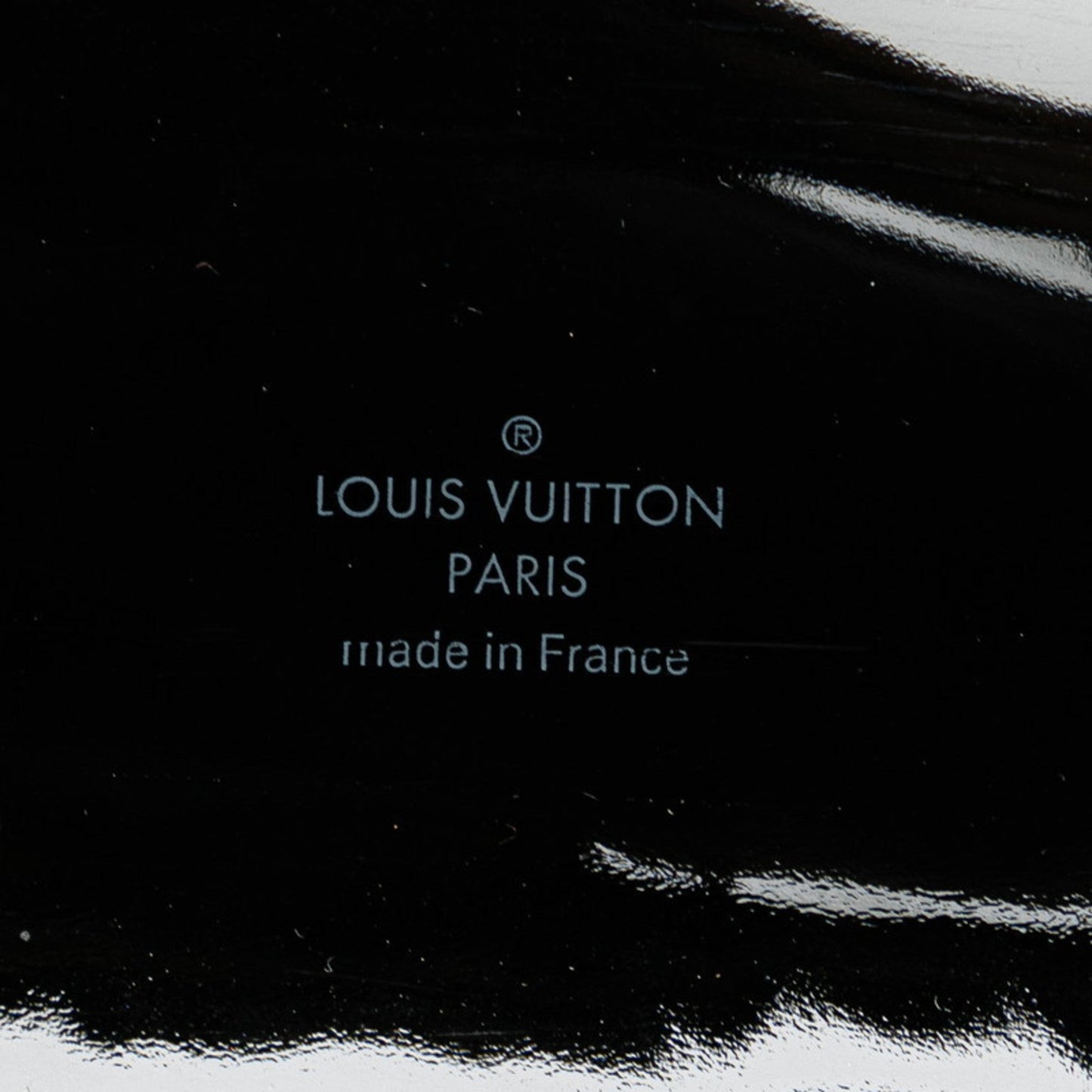 Louis Vuitton Black Noir Patent Leather Pochette Shoulder Bag