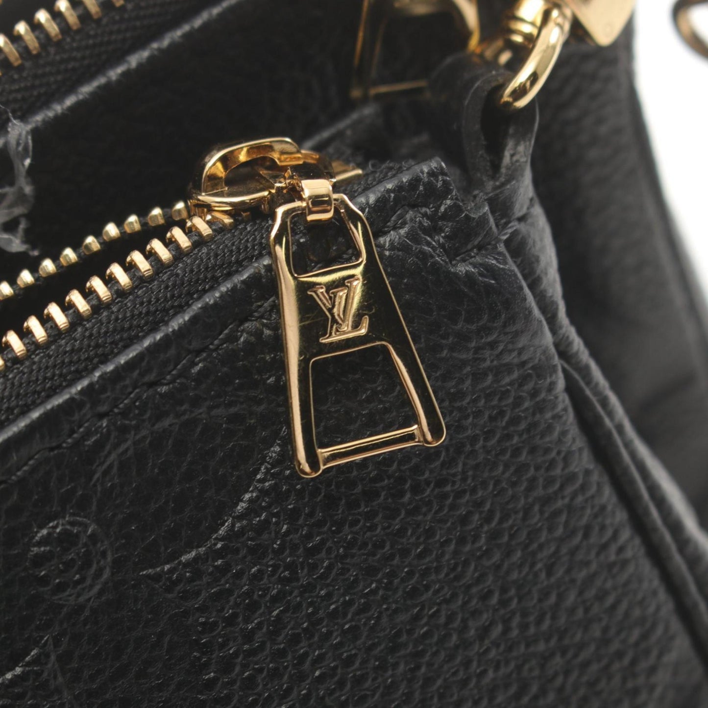 Louis Vuitton Black Monogram Empreinte Leather Pochette Shoulder Bag