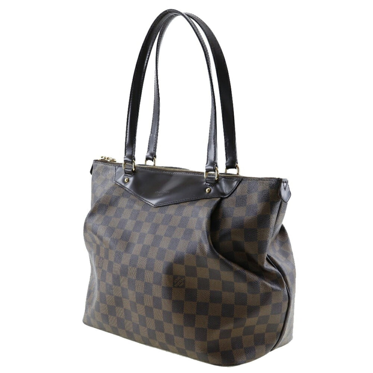 Louis Vuitton Damier Brown Damier Canvas Shoulder Bag