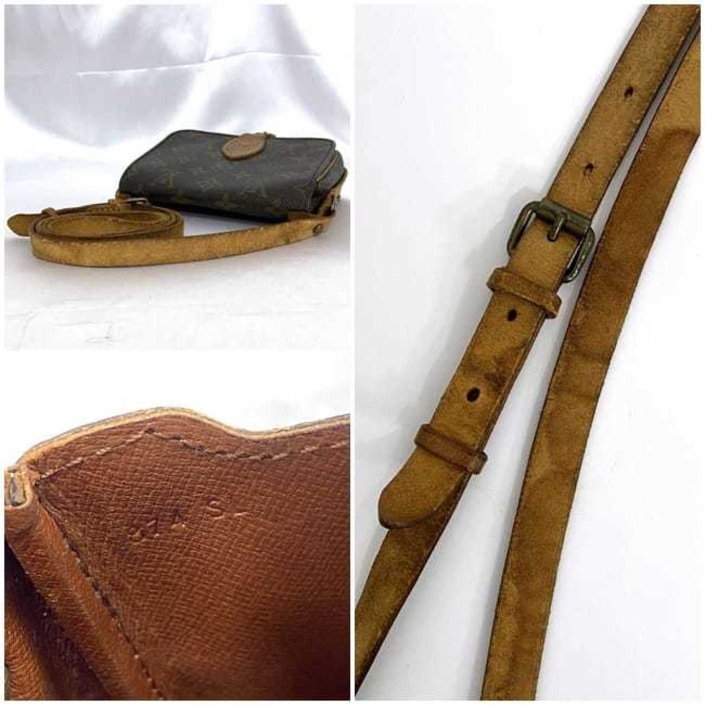 Louis Vuitton Brown Monogram Monogram Leather Shoulder Bag