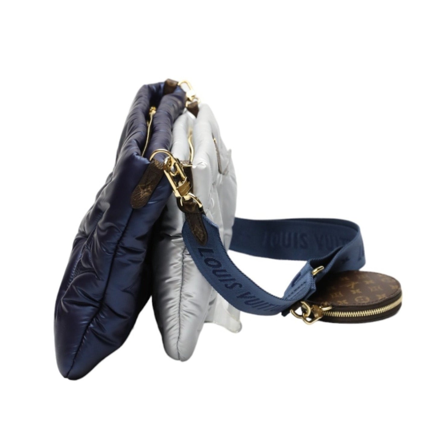 Louis Vuitton Navy Pouch Shoulder Bag
