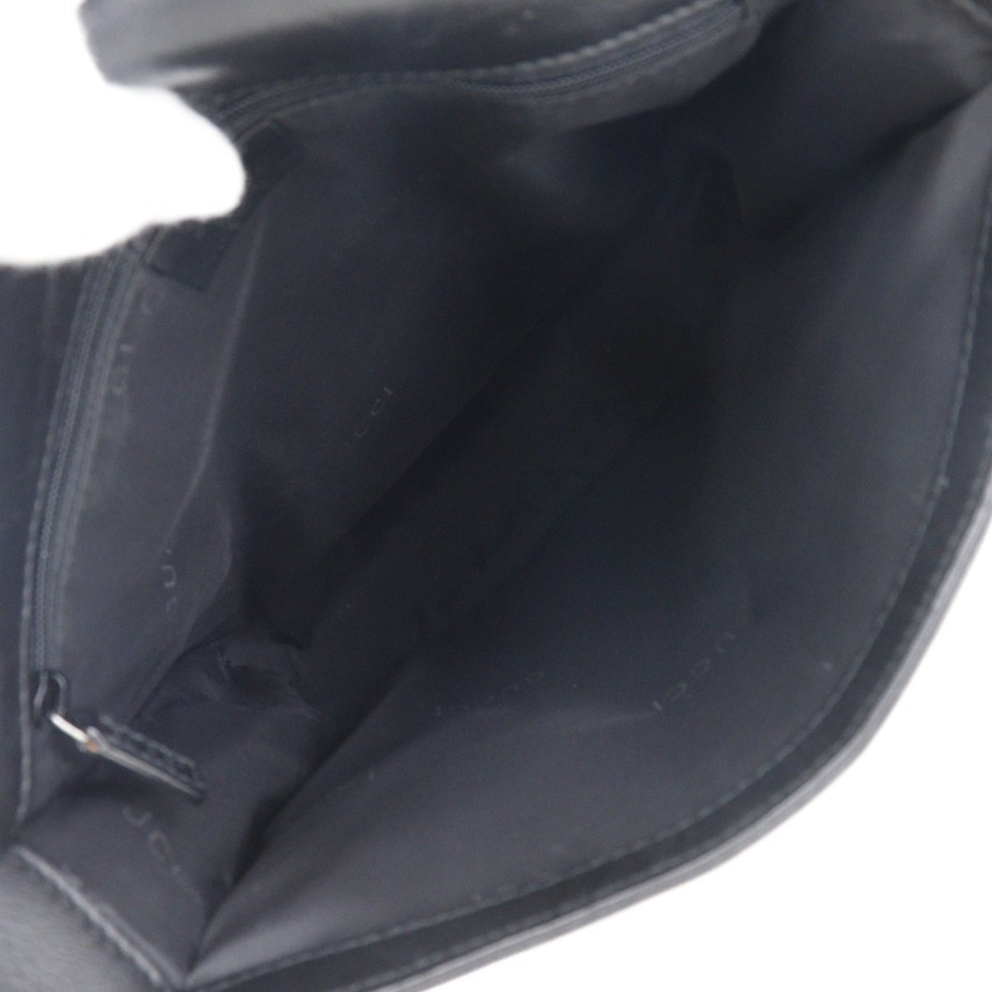 Gucci Black Leather Shoulder Bag