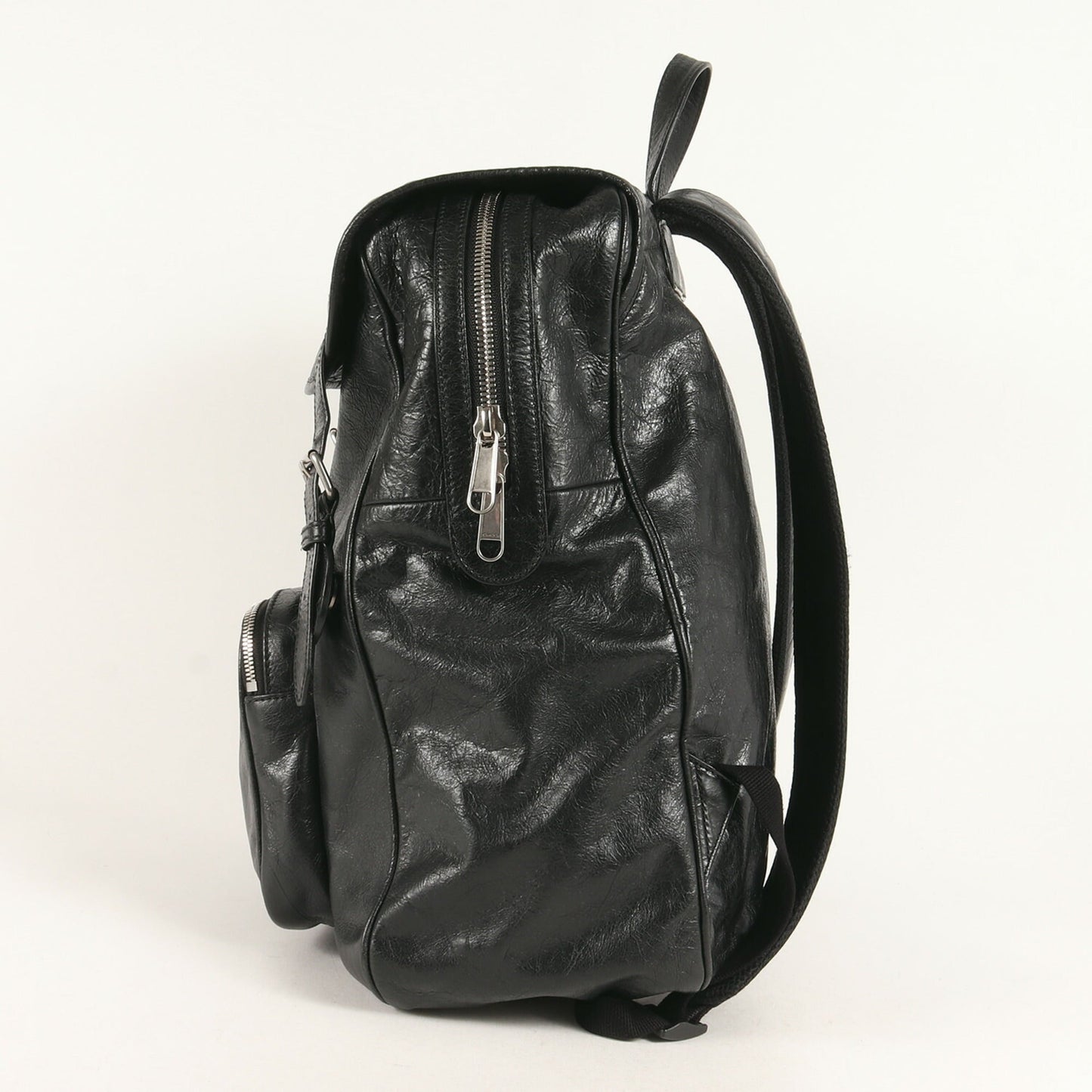 Gucci Black Leather Backpack