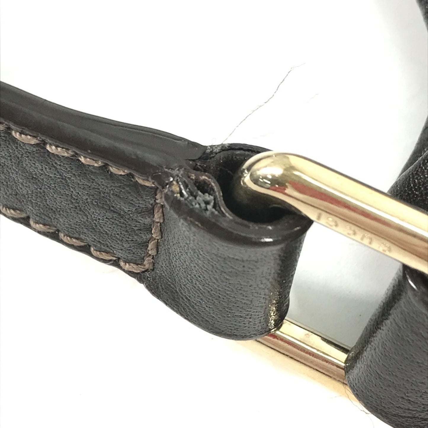 Gucci Brown Leather Shoulder Bag