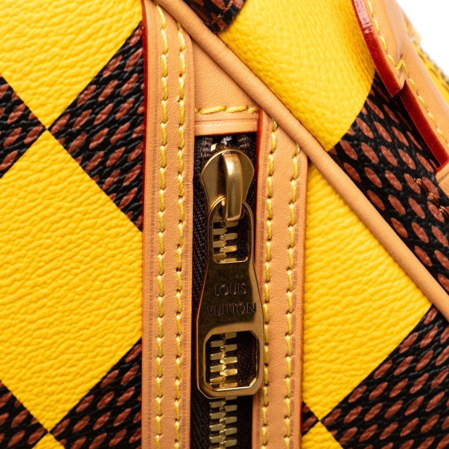 Louis Vuitton Yellow Pvc Leather Shoulder Bag