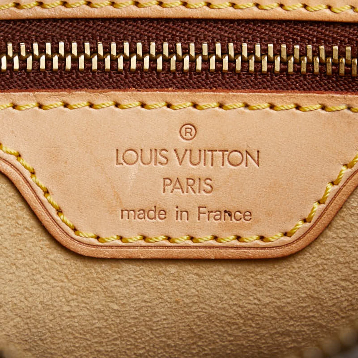 Louis Vuitton Brown Pvc Leather Shoulder Bag