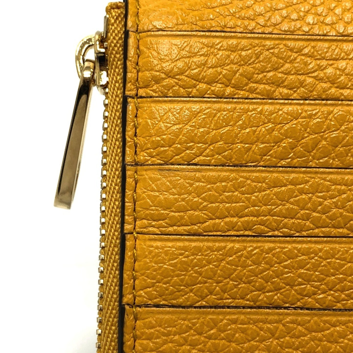 Gucci Yellow Leather Coin Purse/Coin Case