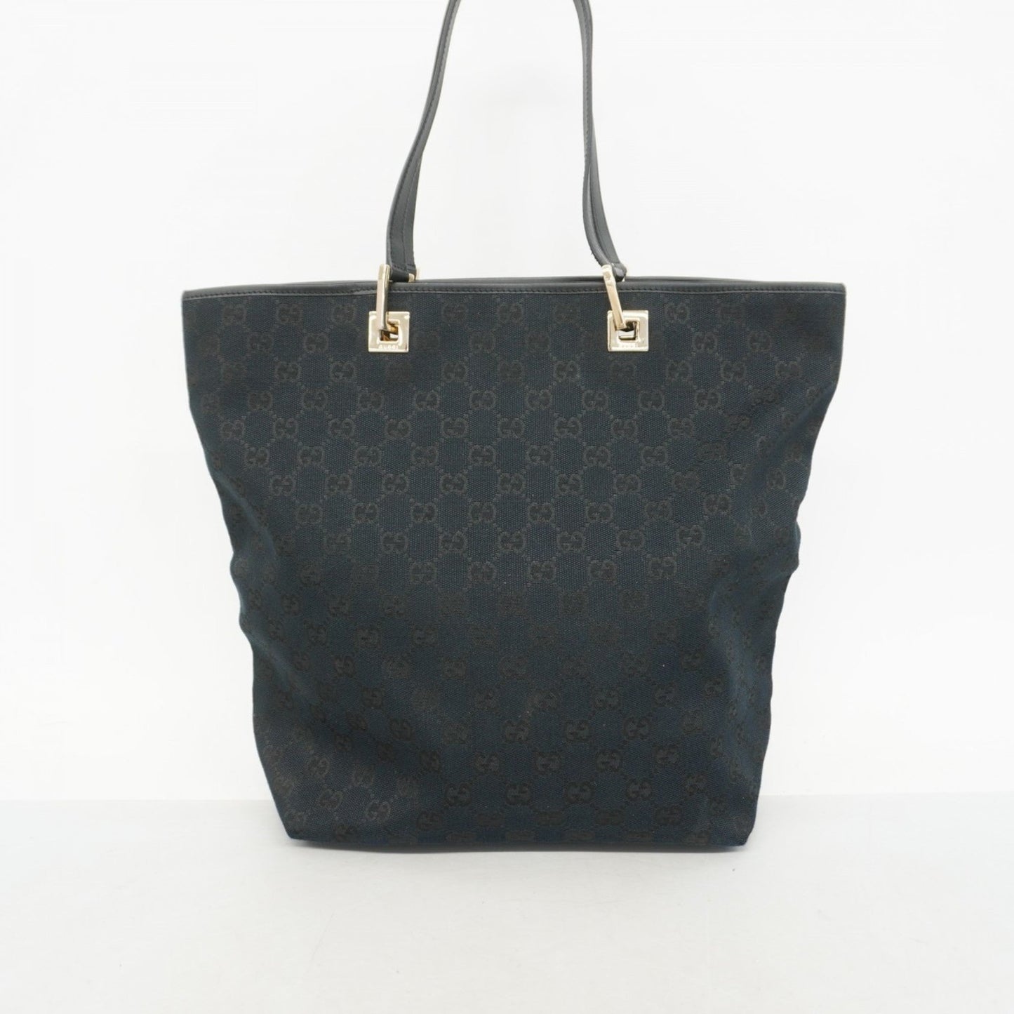 Gucci Black Canvas Tote Bag