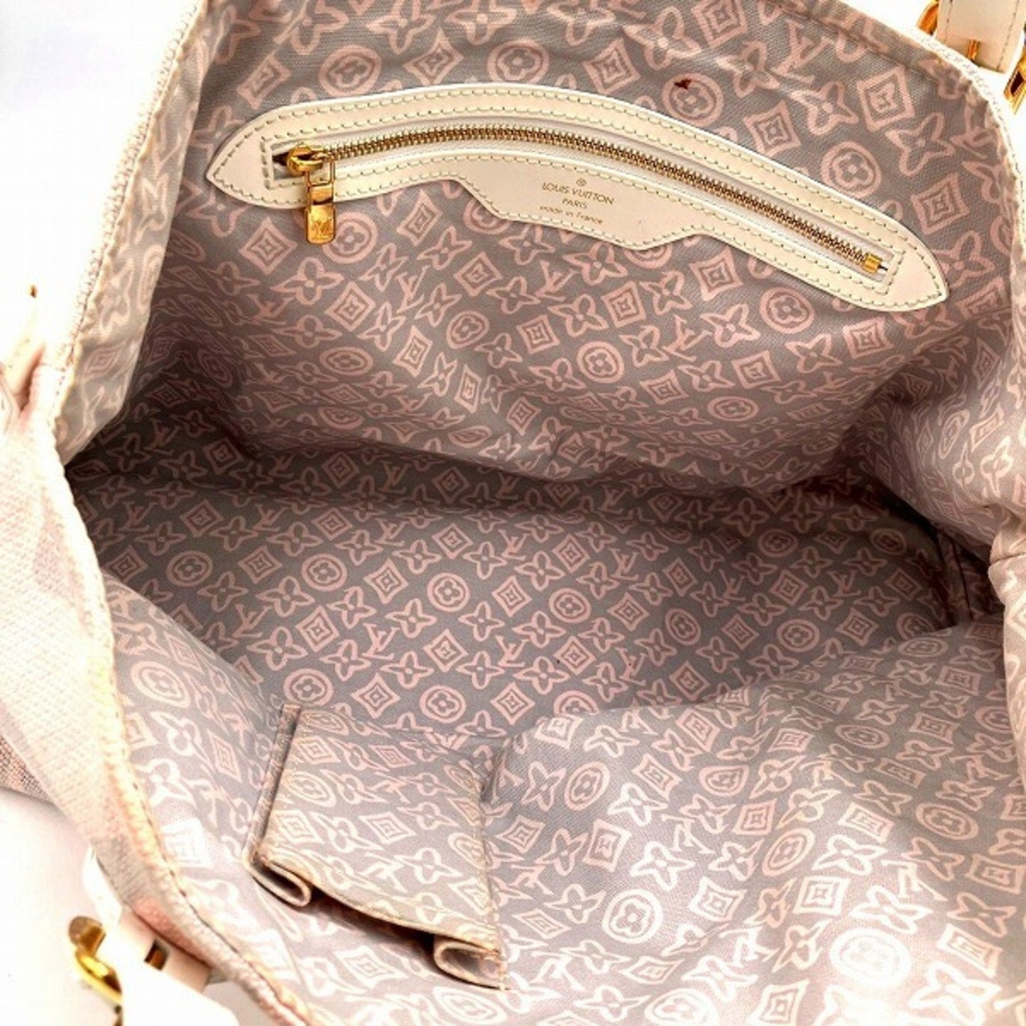 Louis Vuitton Rose Canvas Handbag Shoulder Bag