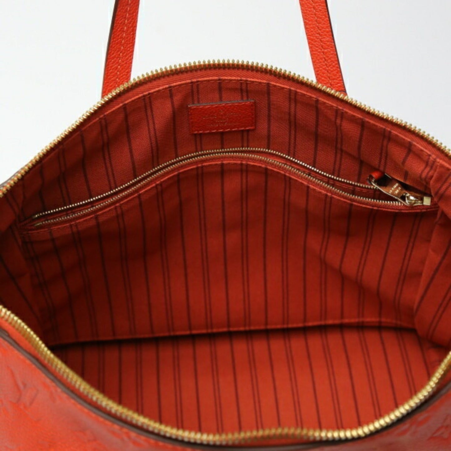 Louis Vuitton Red Color Monogram Empreinte Shoulder Bag Tote Bag