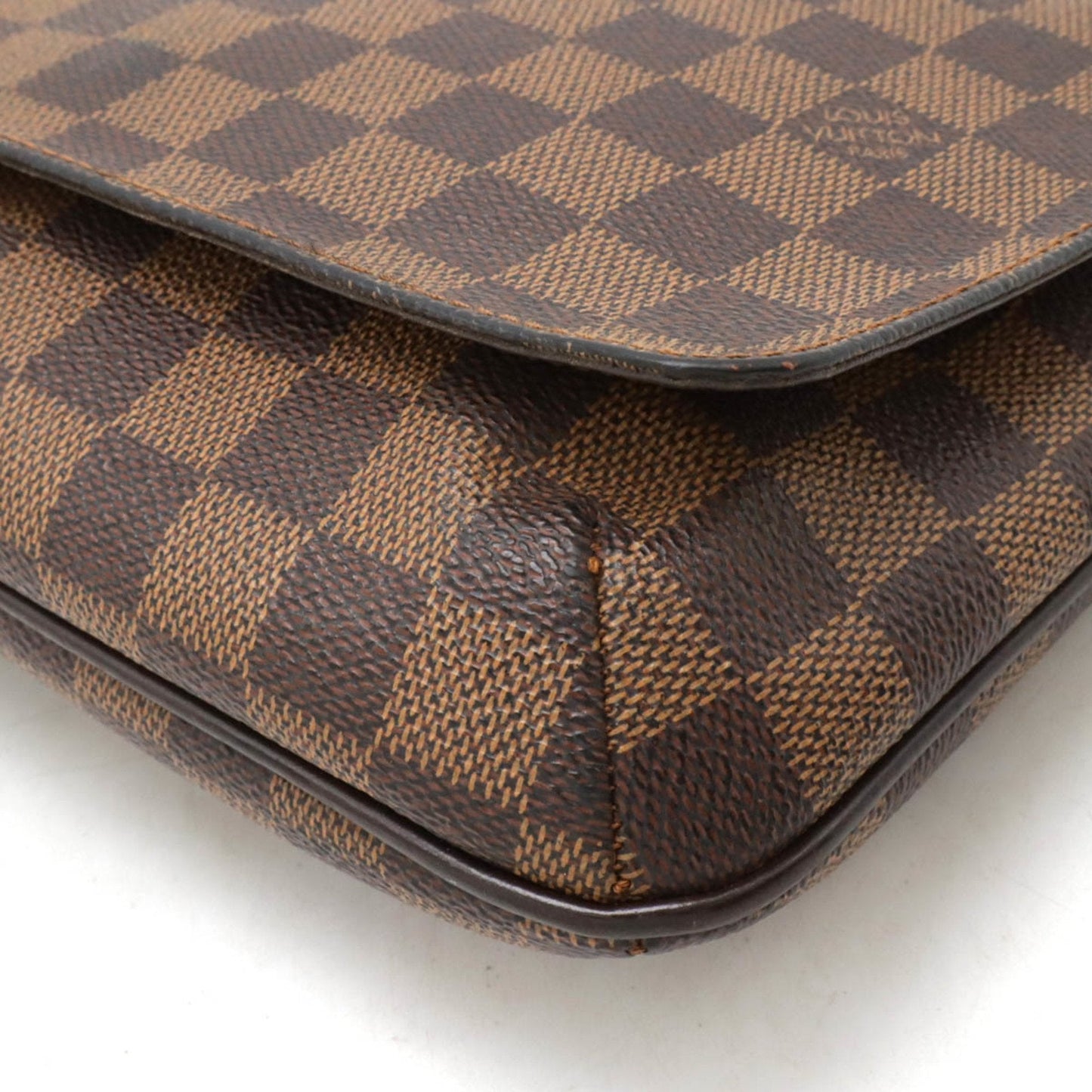 Louis Vuitton Brown Pvc Shoulder Bag