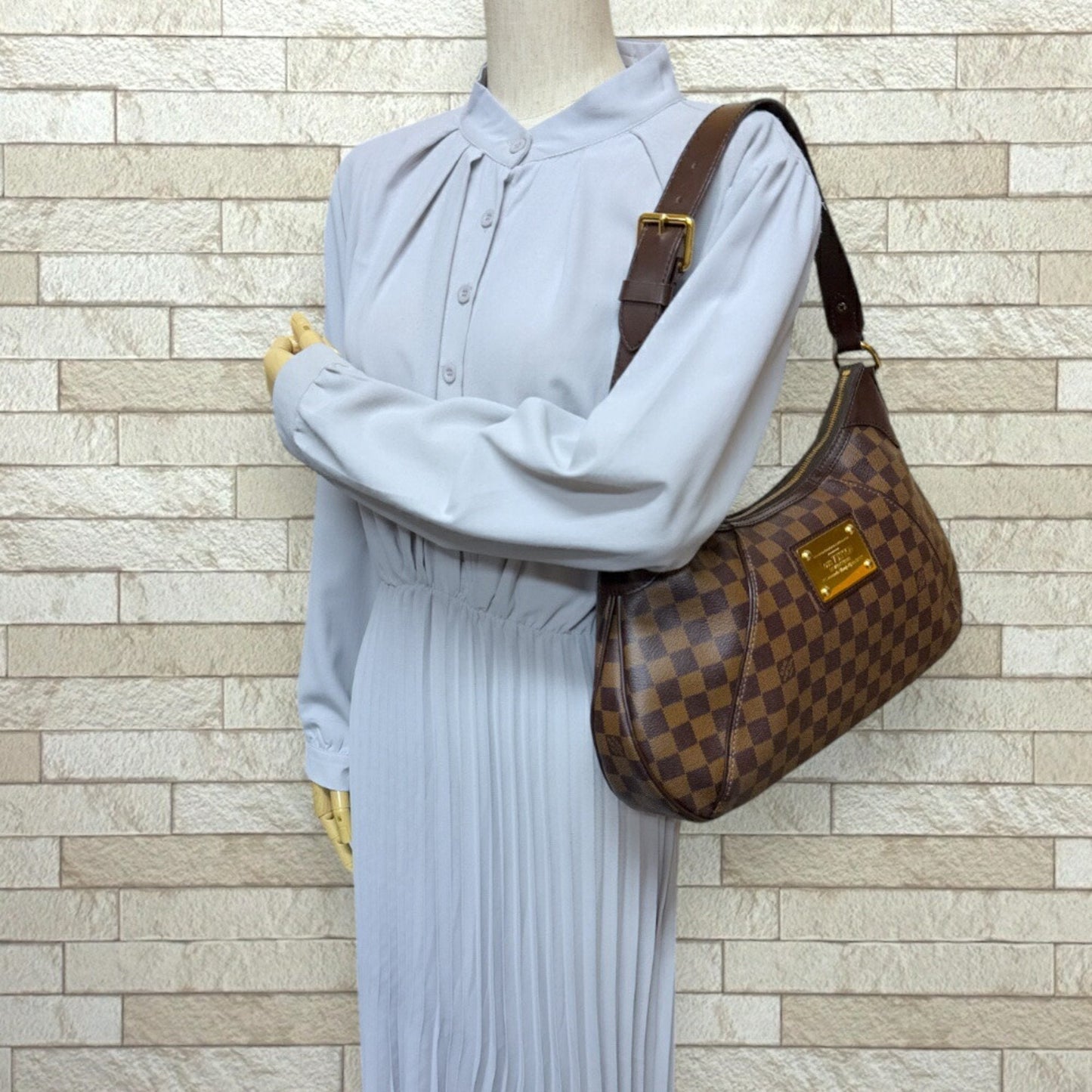 Louis Vuitton Brown Damier Canvas Damier Canvas Shoulder Bag