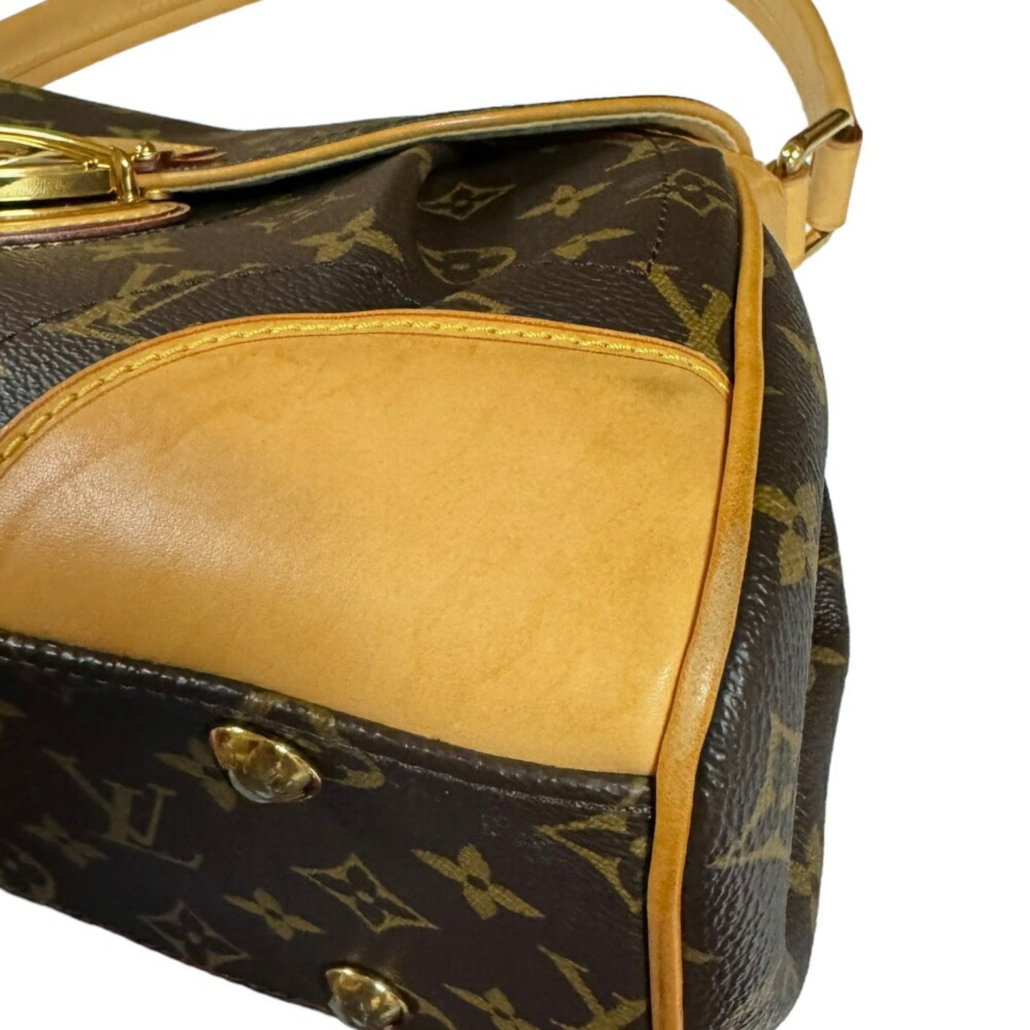 Louis Vuitton Brown Monogram Shoulder Bag