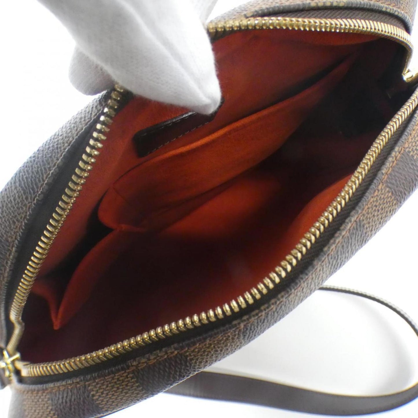 Louis Vuitton Damier Ebene Coated Canvas Shoulder Bag