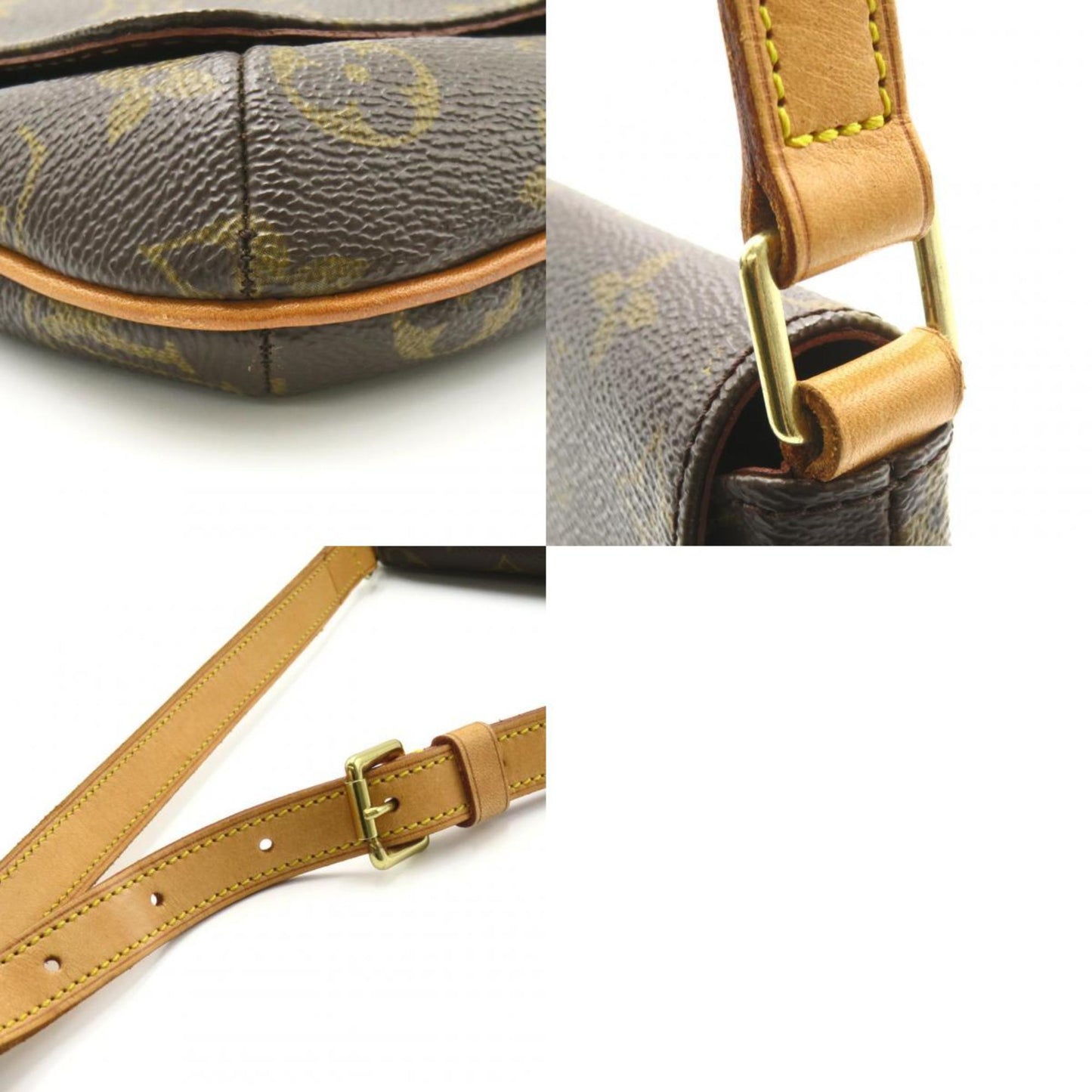 Louis Vuitton Brown Monogram Coated Canvas Shoulder Bag