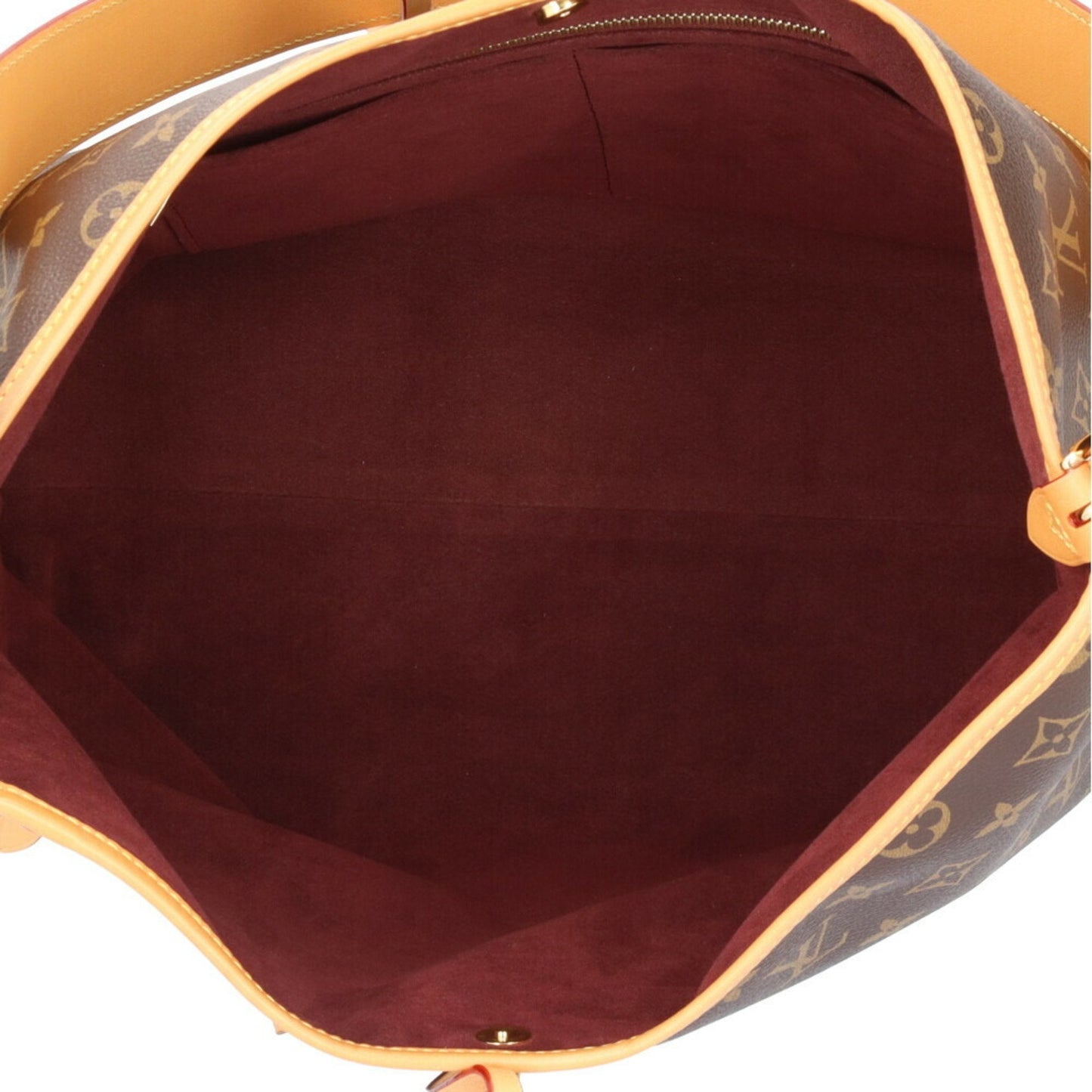Louis Vuitton Brown Monogram Canvas Shoulder Bag