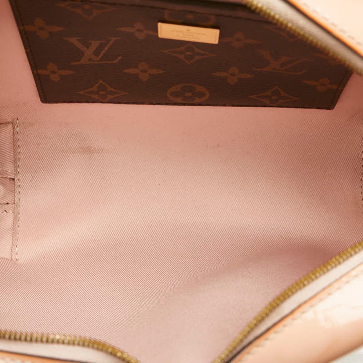 Louis Vuitton Pink Rose Ballerine Patent Leather Leather Shoulder Bag