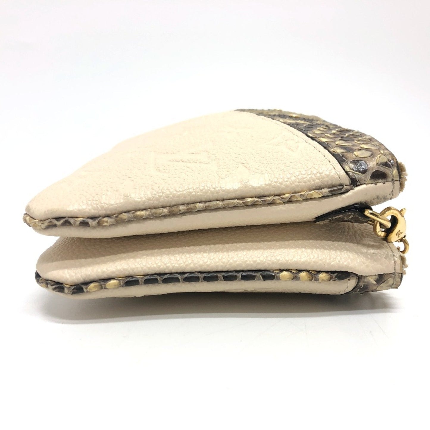 Louis Vuitton Beige Leather Shoulder Bag