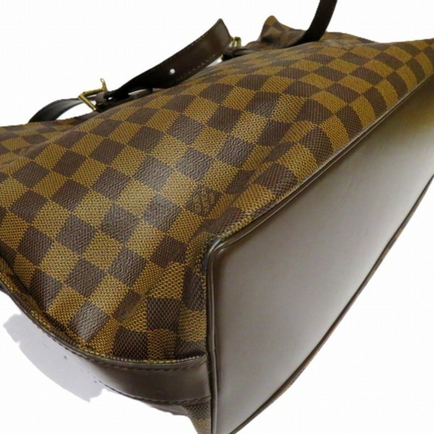 Louis Vuitton Brown Damier Canvas Shoulder Bag Tote Bag