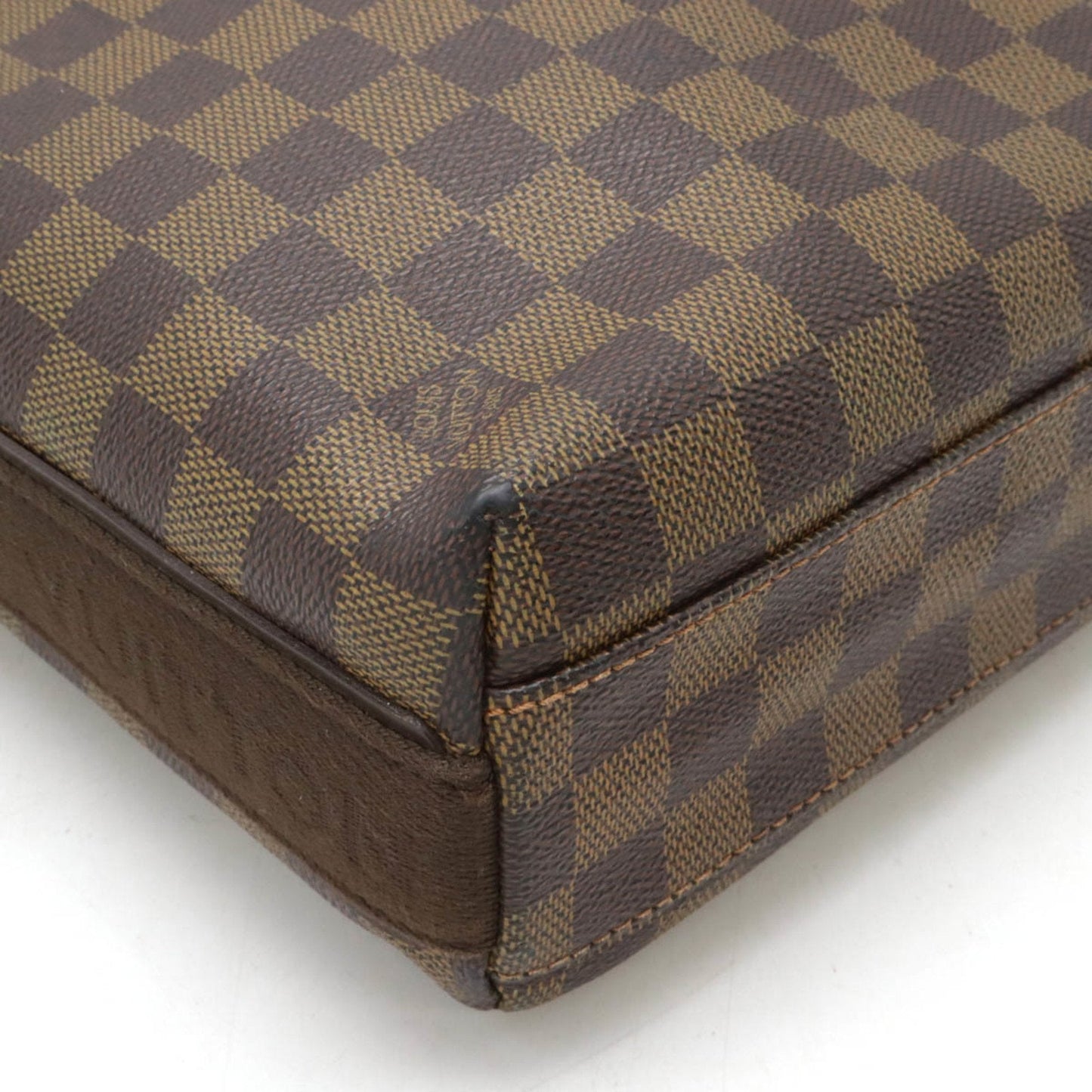 Louis Vuitton Brown Pvc Shoulder Bag