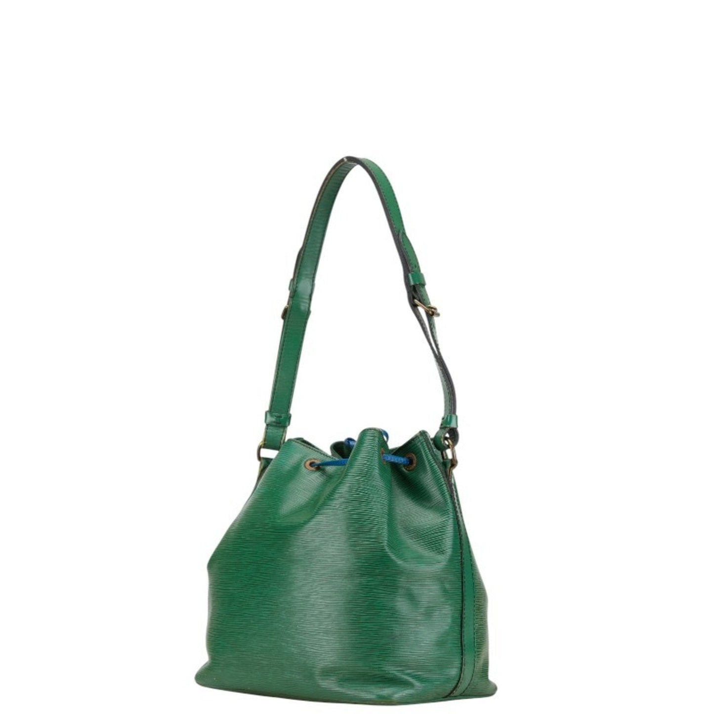 Louis Vuitton Epi Borneo Green Leather Shoulder Bag