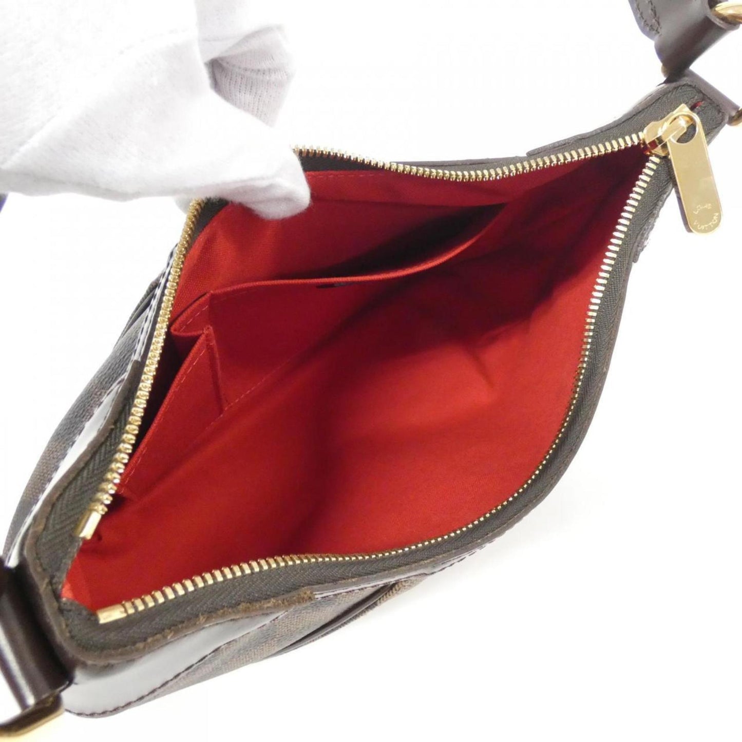 Louis Vuitton Damier Ebene Coated Canvas Shoulder Bag