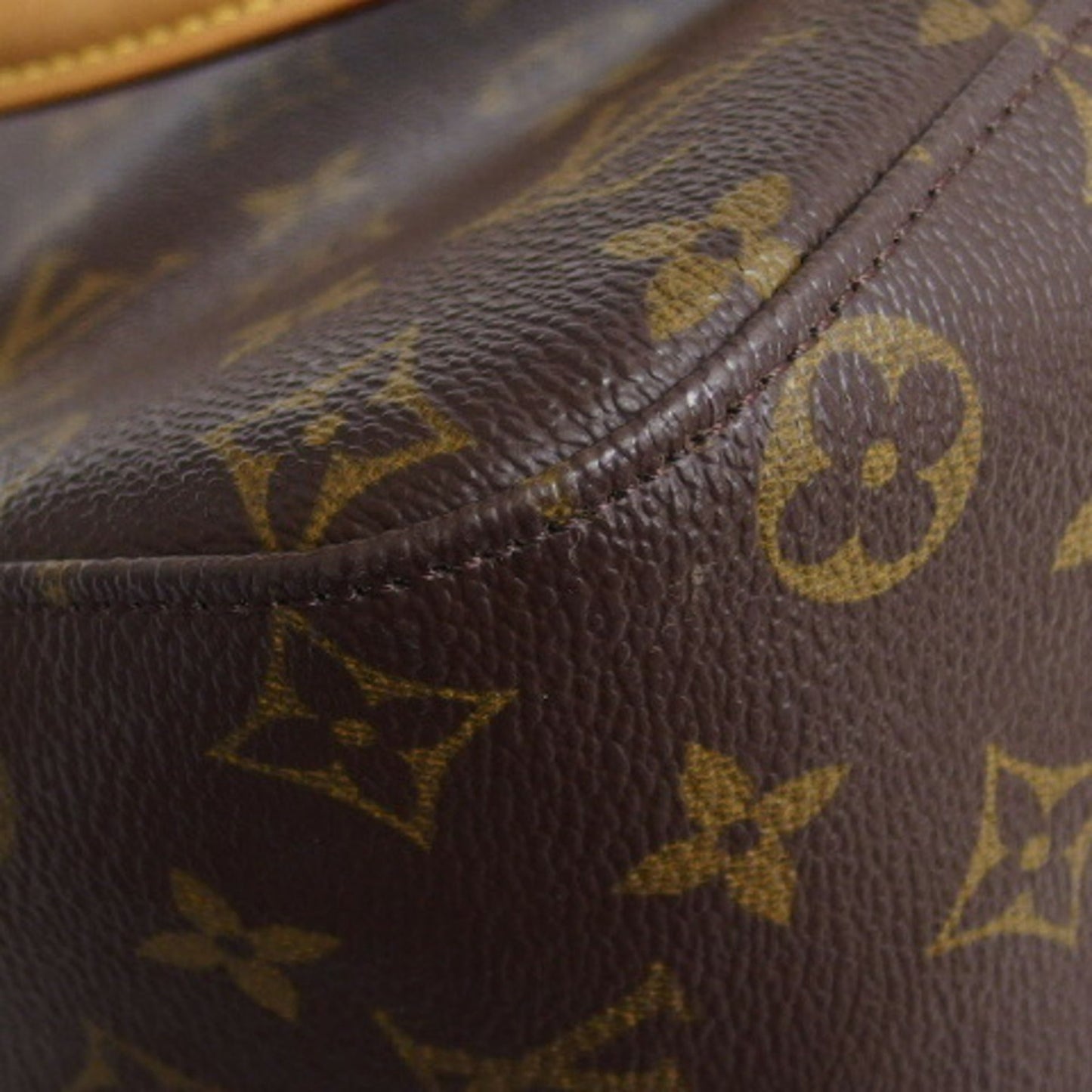 Louis Vuitton Brown Monogram Canvas Shoulder Bag