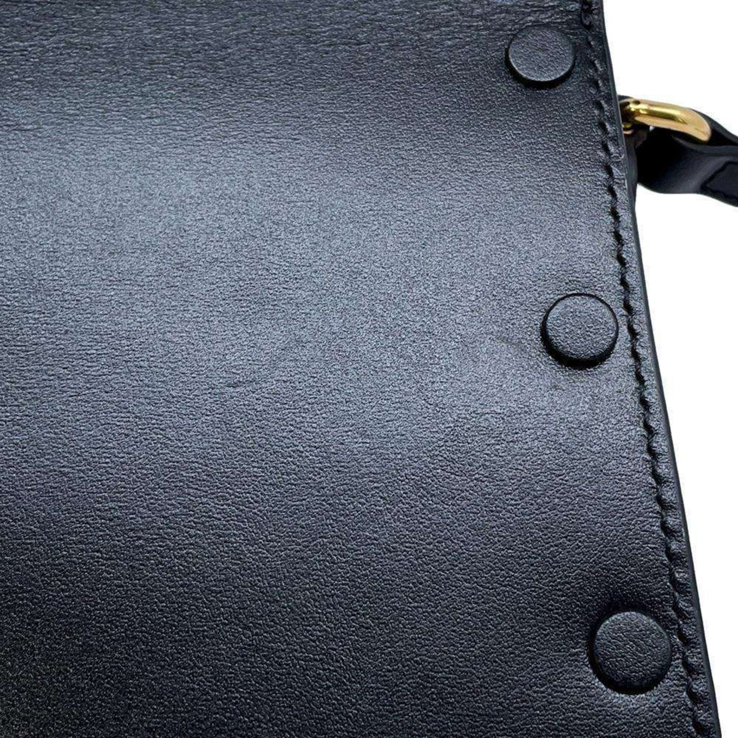 Gucci Horsebit Black Leather Shoulder Bag