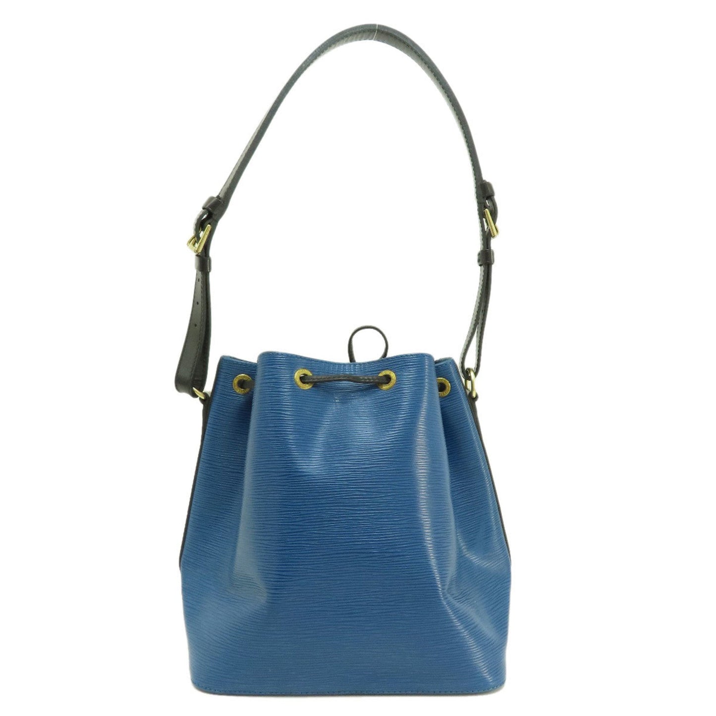 Louis Vuitton Black Blue Epi Leather Shoulder Bag