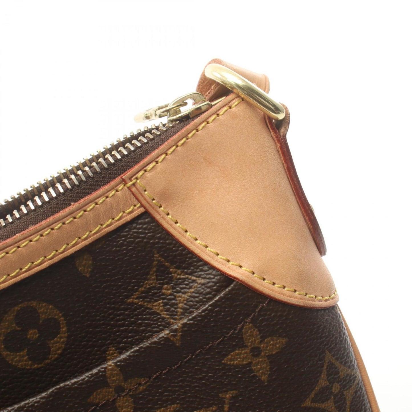 Louis Vuitton Monogram Brown Monogram Monogram Leather Pvc Coated Canvas Shoulder Bag