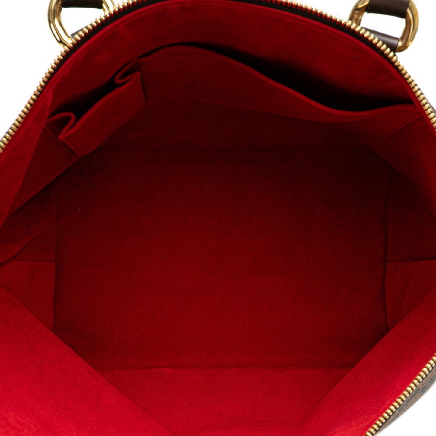 Louis Vuitton Brown Pvc Leather Handbag Shoulder Bag